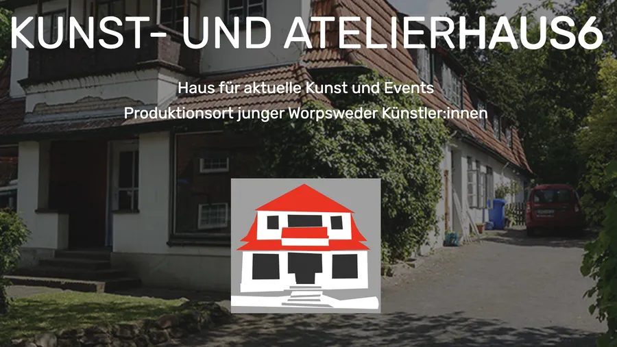 Plakat: Kunst- und Atelierhaus 6