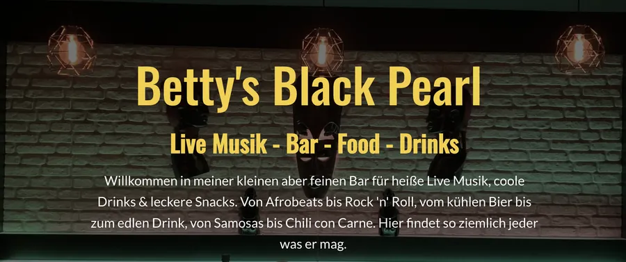 Plakat: Betty’s Black Pearl